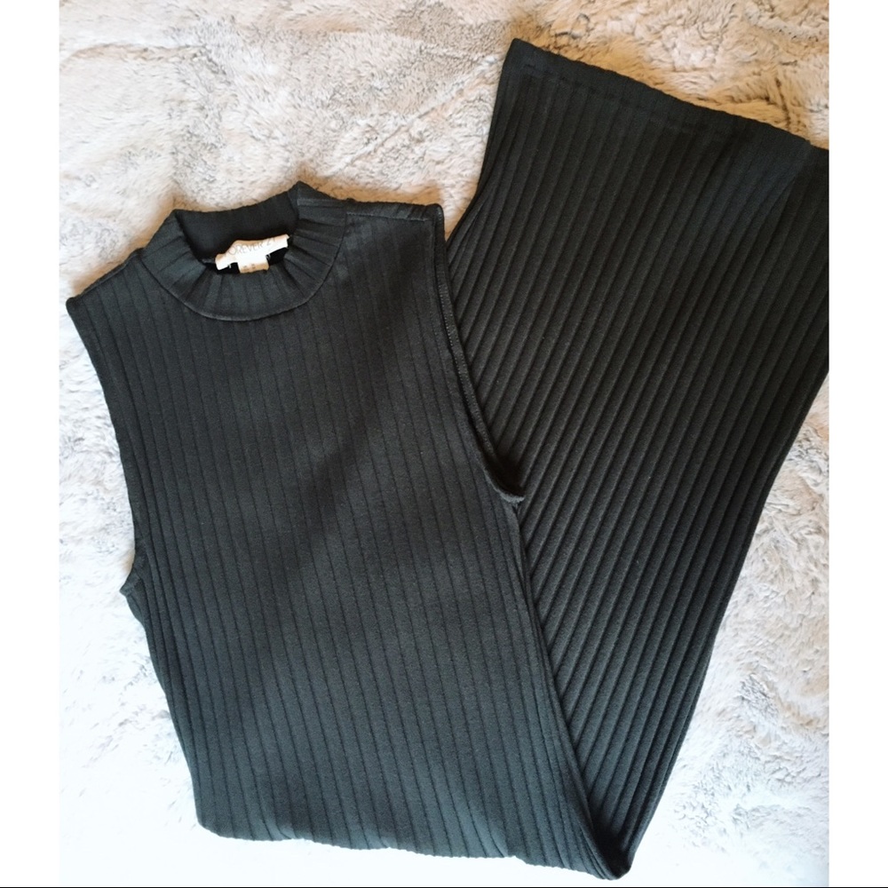 Forever 21 Body Con Midi Dress in Navy Blue